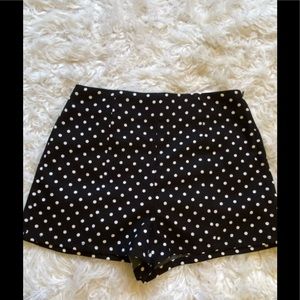 Polka dot shorts